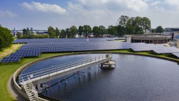 Zonneparken Wetterskip Fryslan