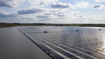 Drijvend zonnepark in Beilen