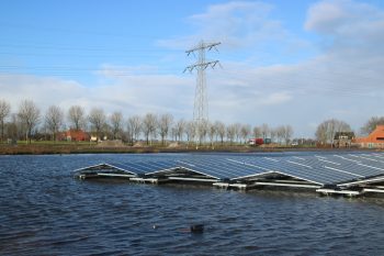Drijvend zonnepark Oudehaske