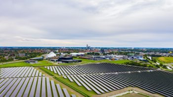 Zonnepark in Leeuwarden