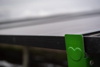 zonnepaneel close-up