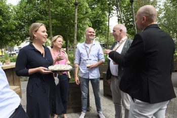 Opening van het nieuwe duurzame kantoor van GroenLeven