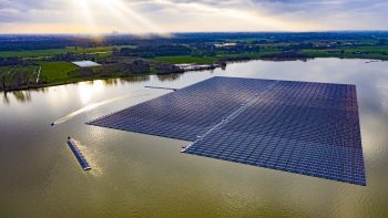 Drijvend zonnepark Bomhofsplas