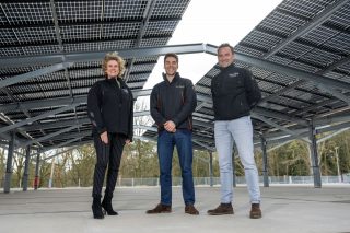 Opening zonnecarport DierenPark Amersfoort Opening zonnecarport DierenPark Amersfoort